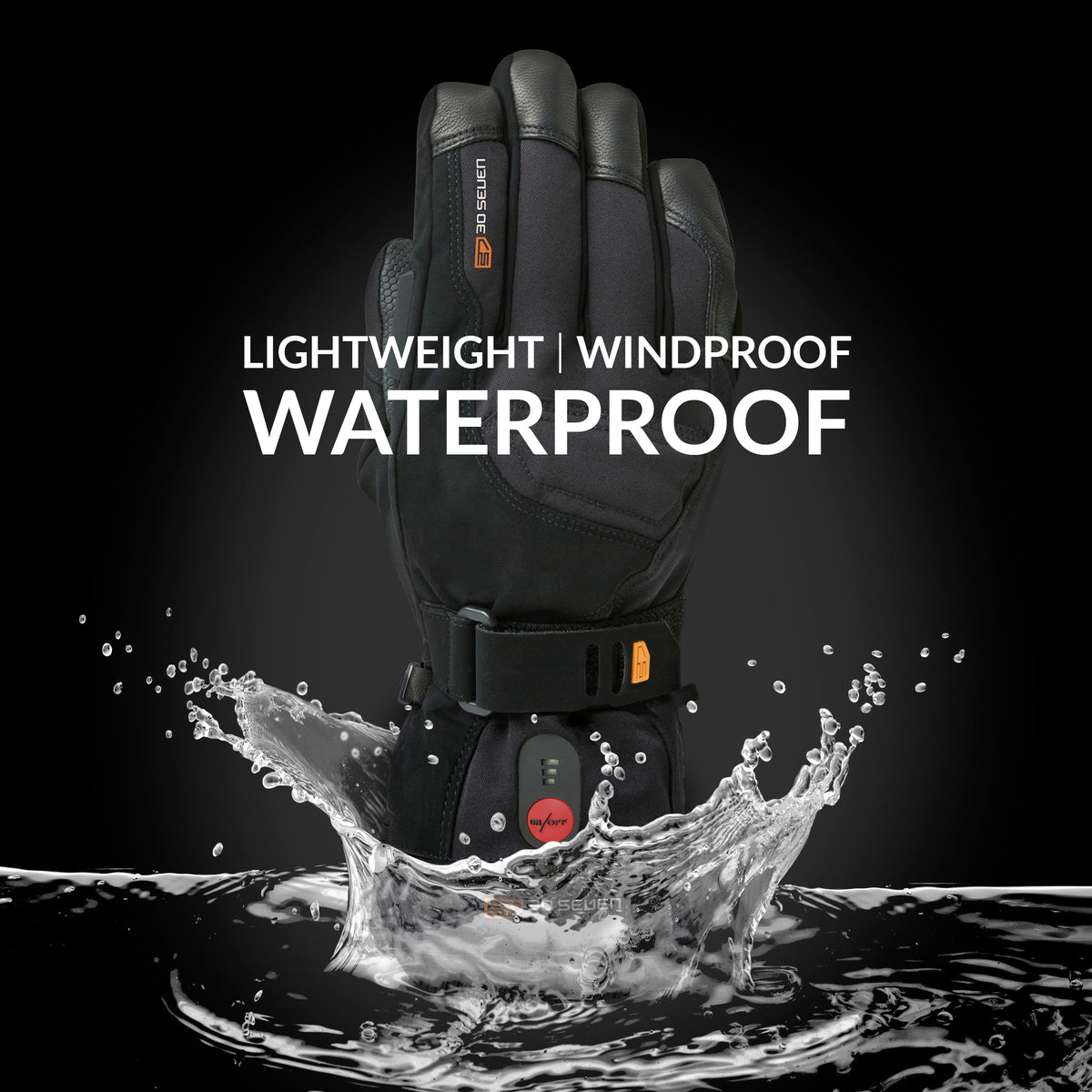 thirty seven handschuhe Beheizte Handschuhe Extra Warm mit Primaloft-Isolierung – 30seven