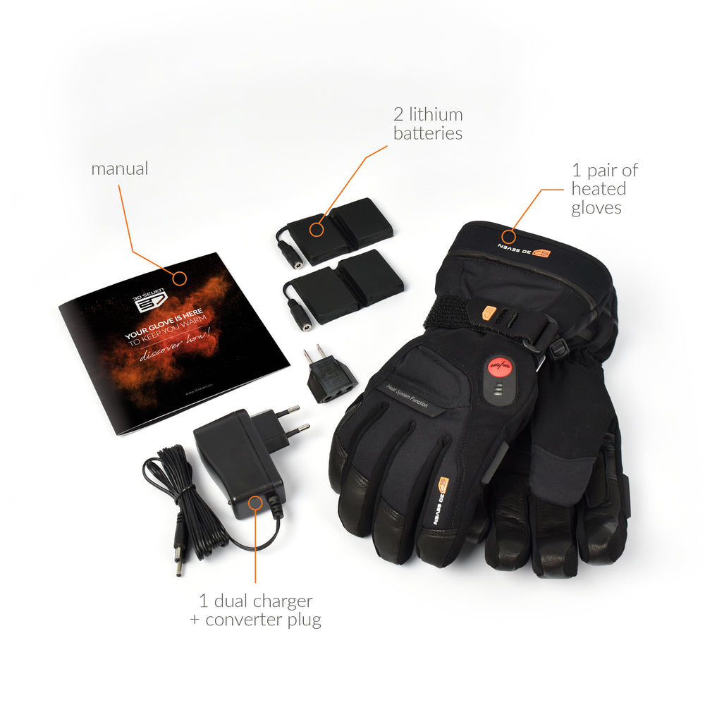 30seven beheizte handschuhe Beheizte Handschuhe Extra Warm mit Primaloft-Isolierung – 30seven