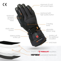 Heated Gloves — Extra-Warm Gloves with Primaloft Insulation