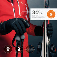 Heated Gloves — Extra-Warm Gloves with Primaloft Insulation