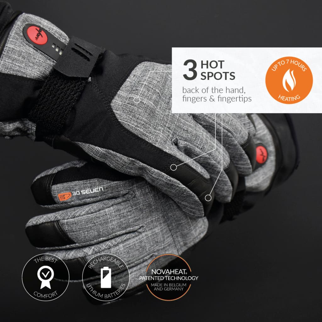 Heated Gloves Extra Warm with Primaloft Insulation – 30seven