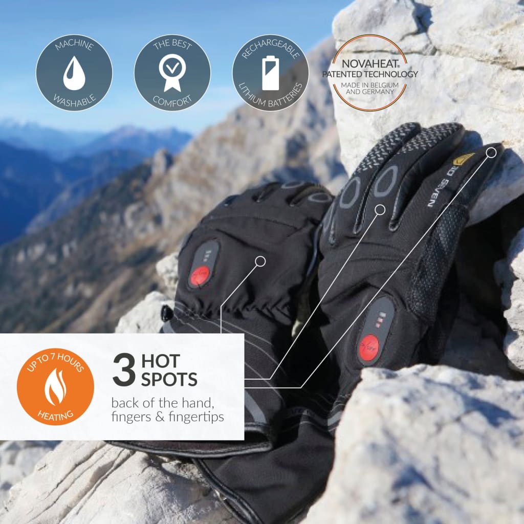 30seven beheizte fahrradhandschuhe Beheizte Fahrradhandschuhe mit Novaheat®-Technologie – 30seven
