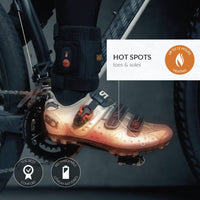 Heated insoles - 2 hot spots: toes and soles - up to 12 hours of heating - the best comfort - rechargeable lithium batteries