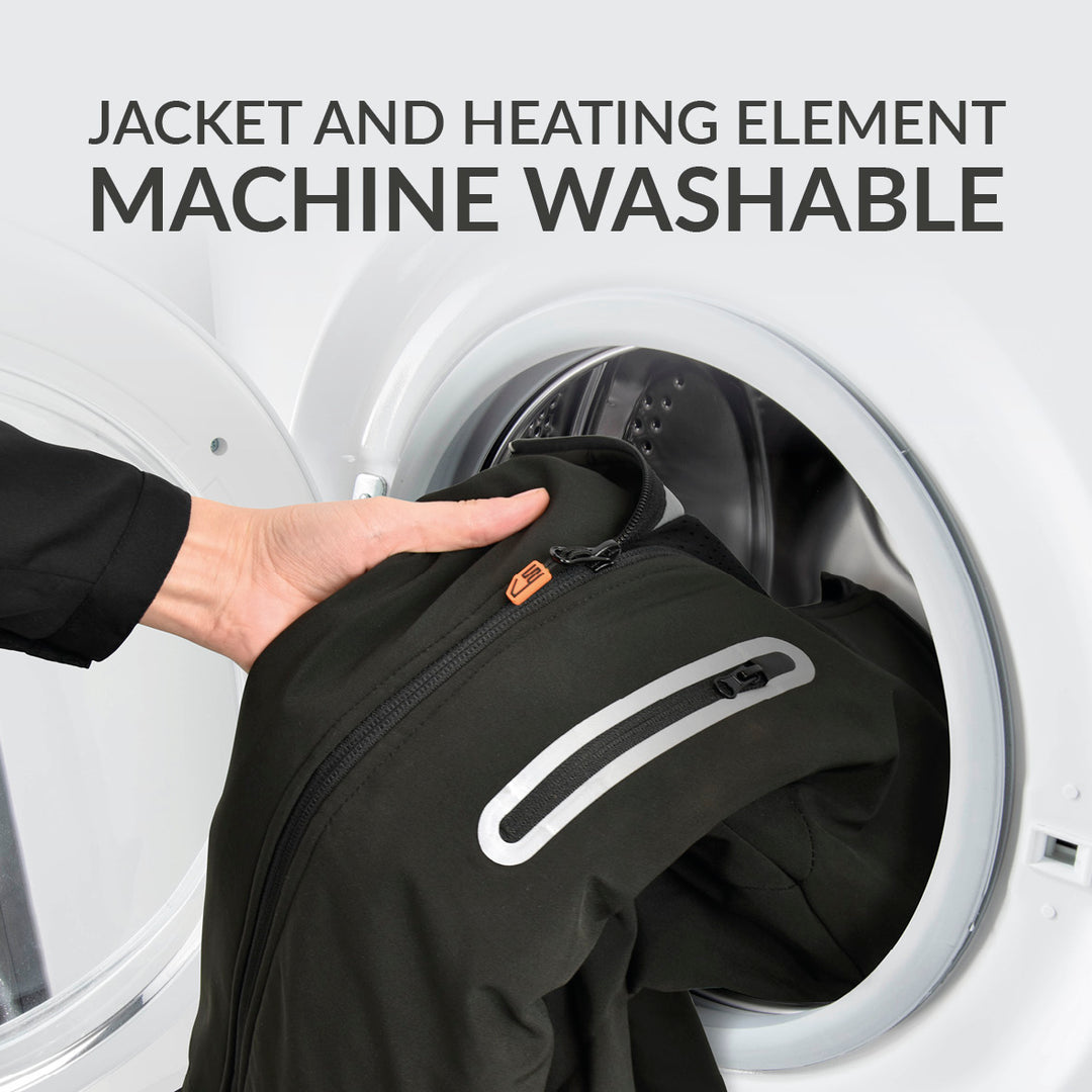Heating element for jacket shop
